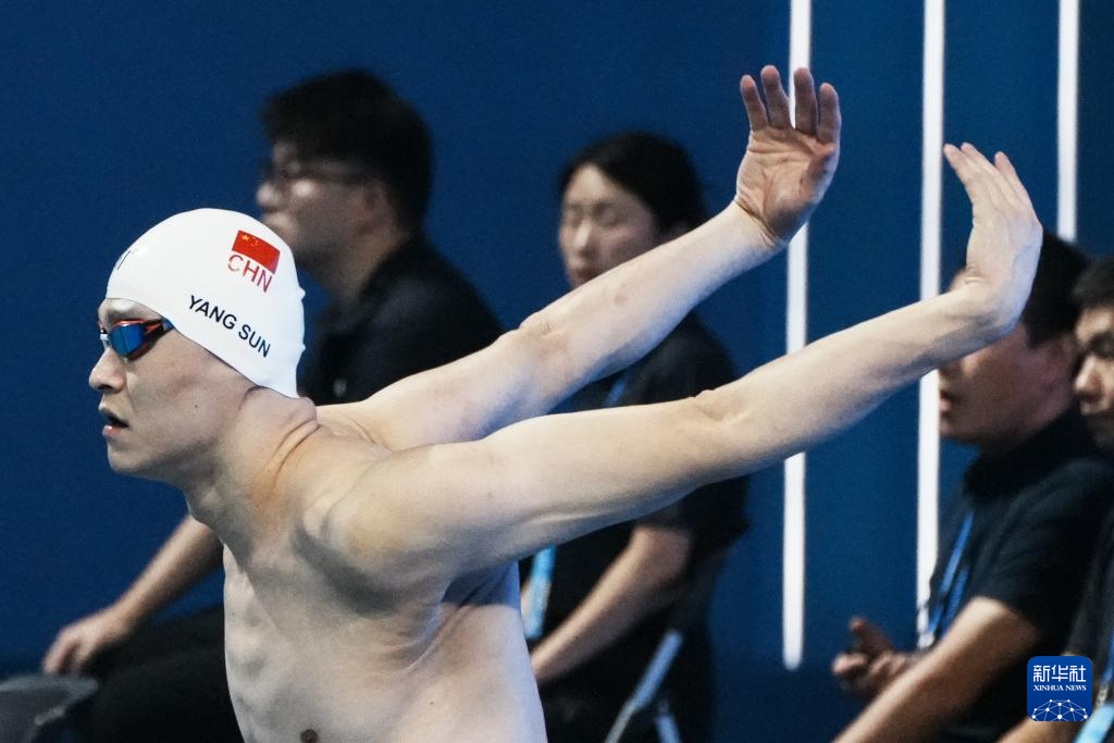 孙杨晋级400自决赛
