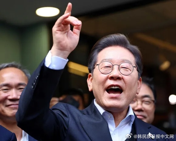 博主：李在明大选获胜可能性非常大