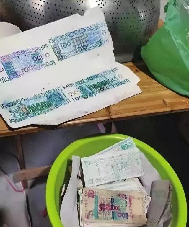 夫妻俩制假币每天印多少花多少