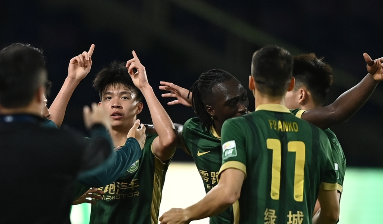 中超：国安1-1海牛止5连胜