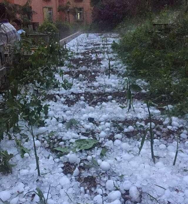 在户外遭遇冰雹应该如何躲避