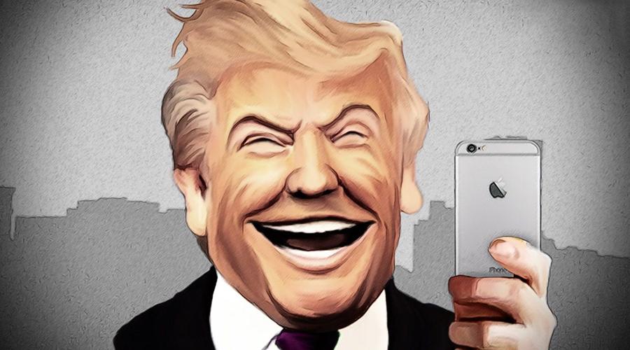 震惊！特朗普正威胁苹果 自己iPhone响不停背后暗藏政治博弈