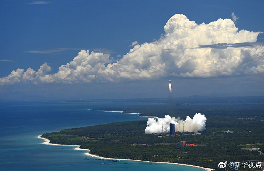 震撼！天问二号发射成功，中国深空探测再创辉煌！
