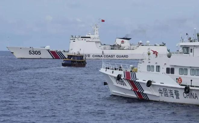 震撼！中国海警位黄岩岛周边执法巡查，释放何种信号？